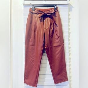 Express faux leather pants!!